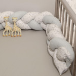 Σεντόνια Κούνιας Σετ 3τεμ.110x170 με Λάστιχο Design 507 SOPHIE LA GIRAFE