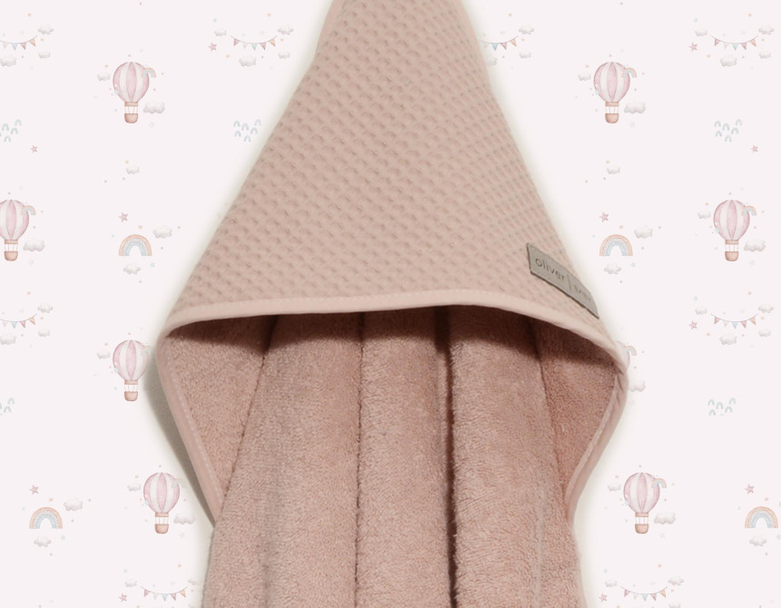 Μπουρνούζι κάπα 75x75 100% βαμβάκι 450 γρμ/τμ Design 452 Oliver Baby