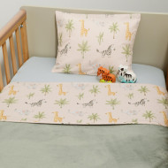 Minky ΝEW Κουβέρτα Κούνιας Διπλής Όψης 100x150 Des.425 Oliver Baby