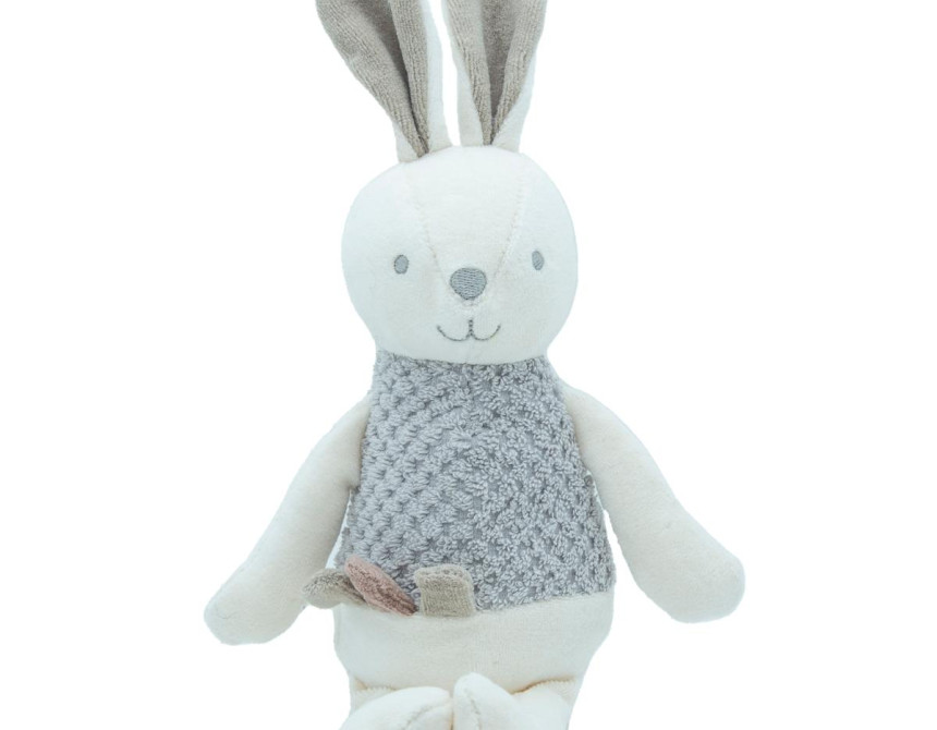 Λούτρινο Κουνέλι 22cm Organic Cotton Blend - CUTE