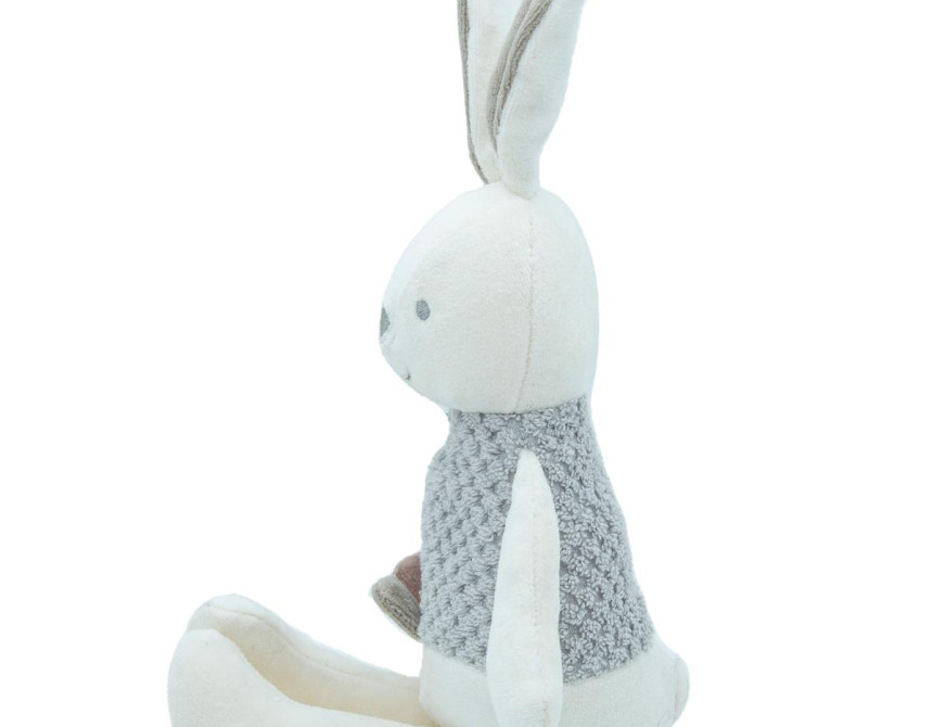 Λούτρινο Κουνέλι 22cm Organic Cotton Blend - CUTE