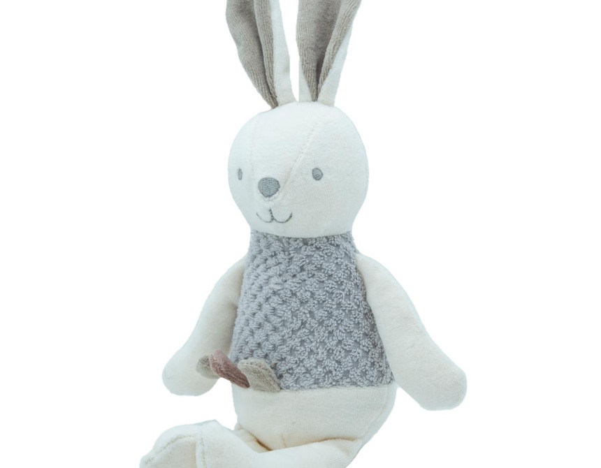 Λούτρινο Κουνέλι 22cm Organic Cotton Blend - CUTE