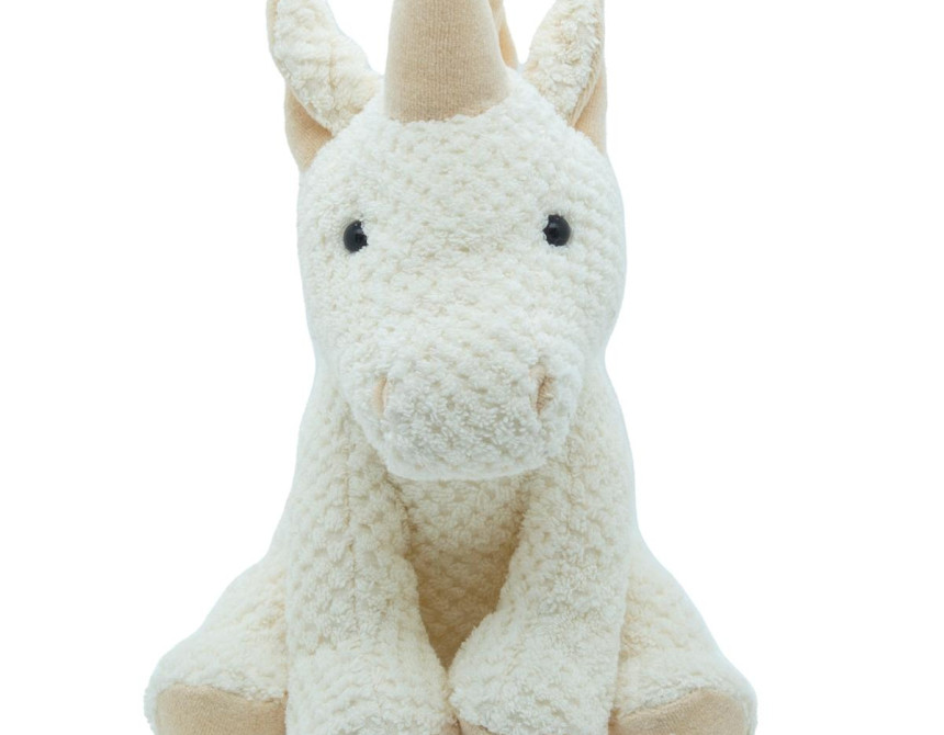 Λούτρινος Μονόκερος 22cm Organic Cotton Blend - CUTE