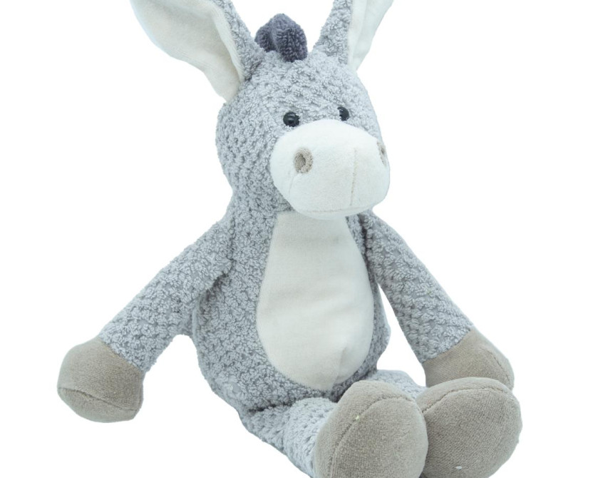 Λούτρινο Γαϊδουράκι 20cm Organic Cotton Blend - CUTE