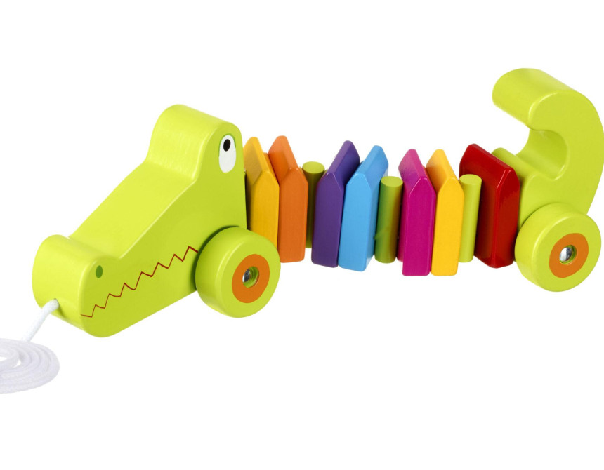 Κροκόδειλος Παιχνίδι ώθησης Orange Tree Toys