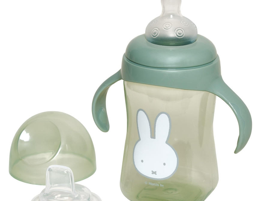 Μπιμπερό με Χερούλια 2-1 300ml Miffy Green KOKO
