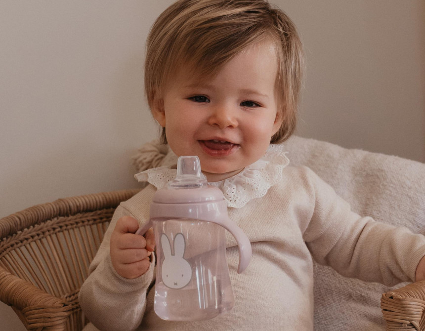 Μπιμπερό με Χερούλια 2-1 300ml Miffy Pink KOKO