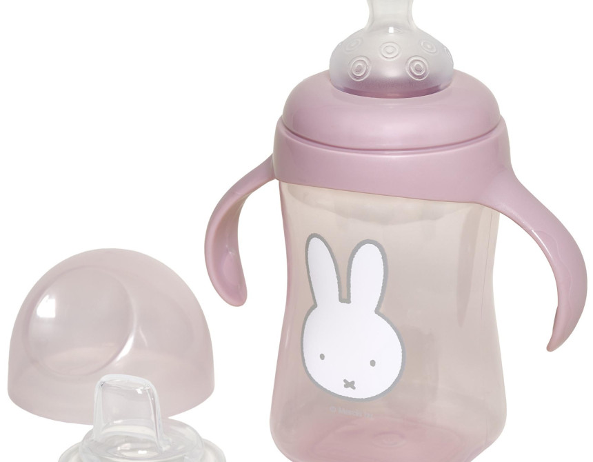 Μπιμπερό με Χερούλια 2-1 300ml Miffy Pink KOKO