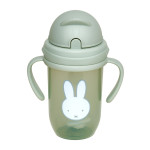 Παγούρι με Χερούλια και Καλαμάκι 260ml Miffy Green KOKO