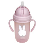 Παγούρι με Χερούλια και Καλαμάκι 260ml Miffy Pink KOKO