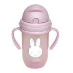Παγούρι με Χερούλια και Καλαμάκι 260ml Miffy Pink KOKO