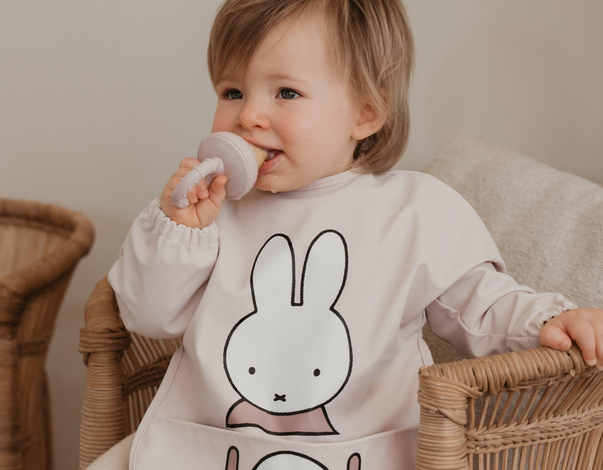 Τροφοδότες Φαγητού με Καπάκι Miffy Pink KOKO