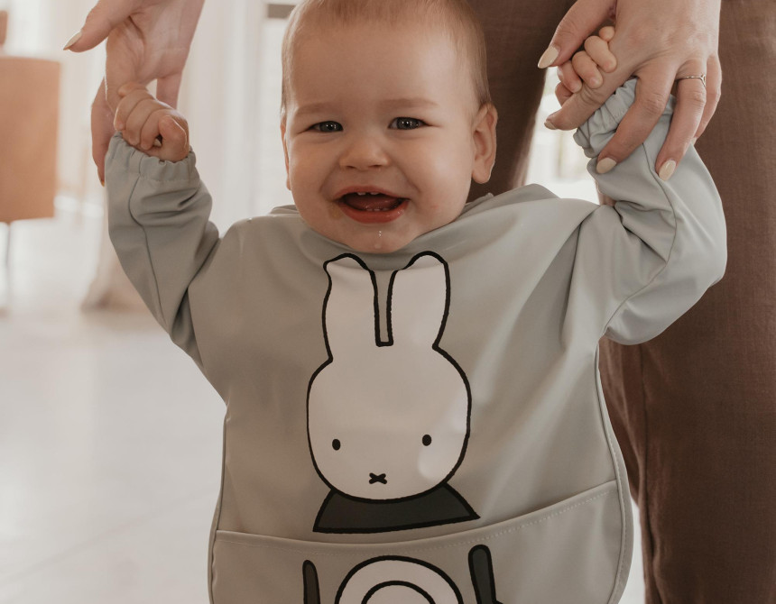 Σαλιάρα με Μανίκια Miffy Green KOKO