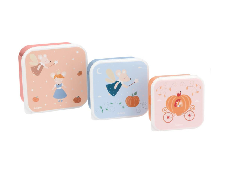 Σετ 3 Φαγητοδοχείων Mouse Fairies Tutete