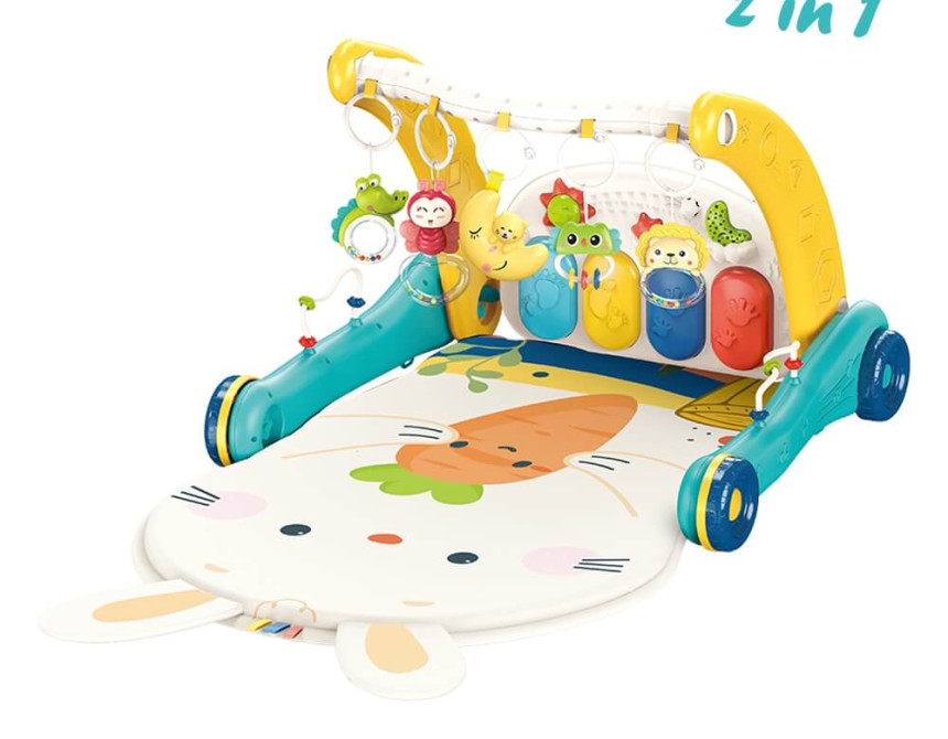ΓΥΜΝΑΣΤΗΡΙΟ - ΠΕΡΠΑΤΟΥΡΑ PIANO RABBIT 2 IN 1