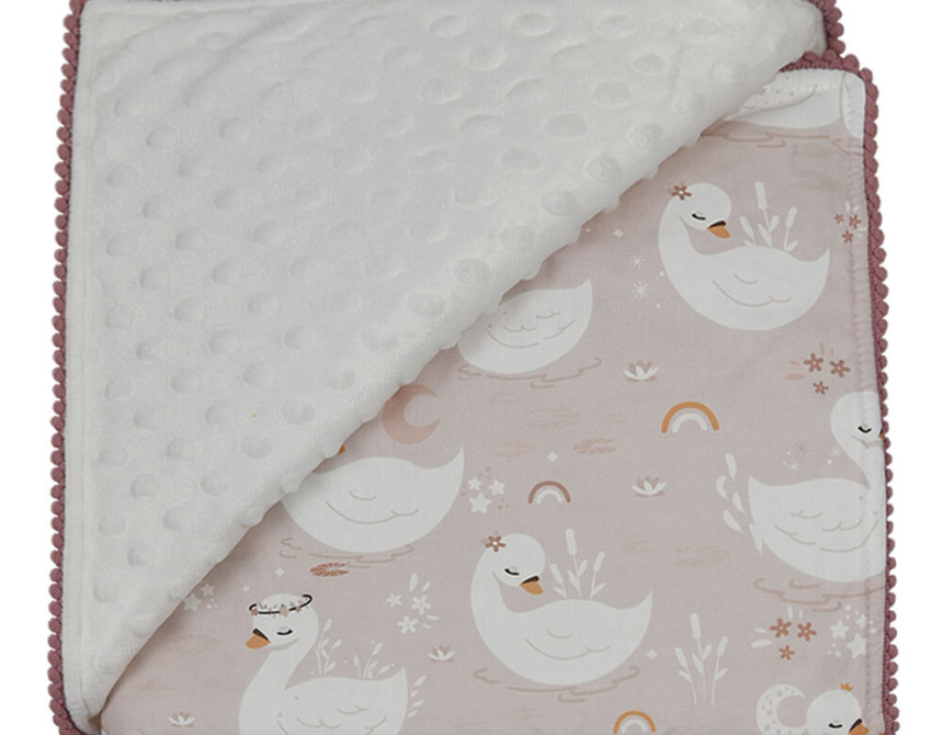 ΚΟΥΒΕΡΤΑ MINKY SWAN