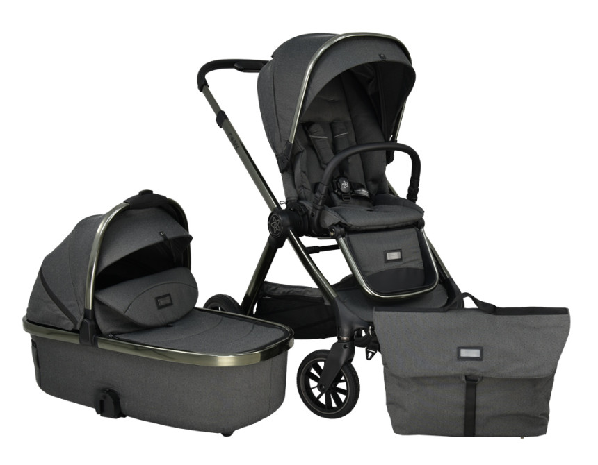 ΠΟΛΥΚΑΡΟΤΣΙ ONYX 2 IN 1 LAVA GREY