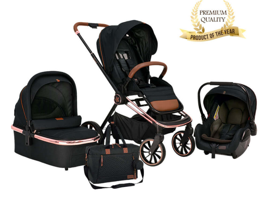 ΠΟΛΥΚΑΡΟΤΣΙ JEWEL 3 ΙΝ 1 VOLCANO BLACK