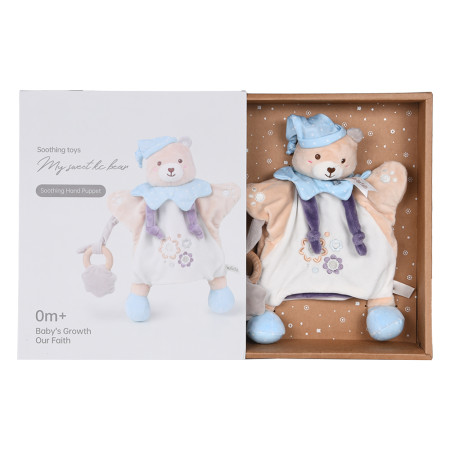 ΜΑΛΑΚΟ TEDDY FLOWER ΝΑΝΙ CUDDLE & PUPPET