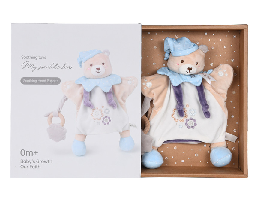 ΜΑΛΑΚΟ TEDDY FLOWER ΝΑΝΙ CUDDLE & PUPPET
