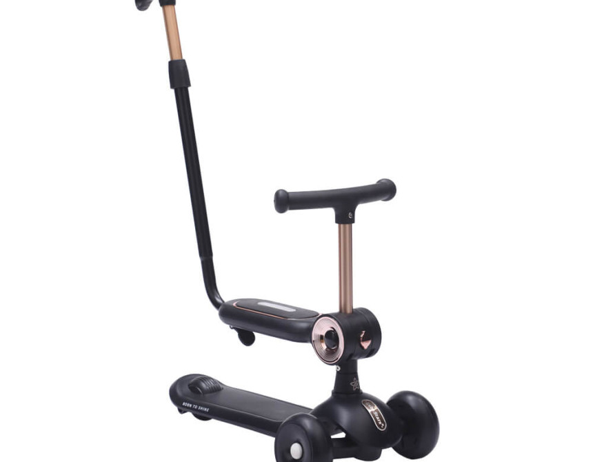 ΠΑΤΙΝΙ XRIDE 2IN1 BLACK ΜΕ ΛΑΒΗ