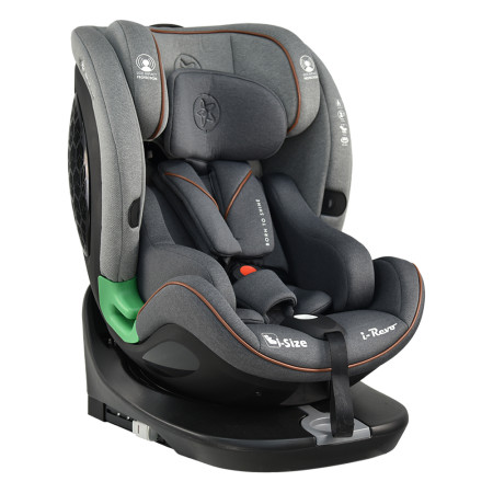 ΚΑΘΙΣΜΑ ΑΥΤΟΚΙΝΗΤΟΥ I-REVO I-SIZE 360° GREY