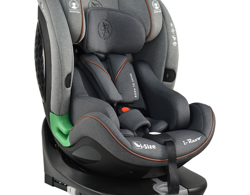 ΚΑΘΙΣΜΑ ΑΥΤΟΚΙΝΗΤΟΥ I-REVO I-SIZE 360° GREY