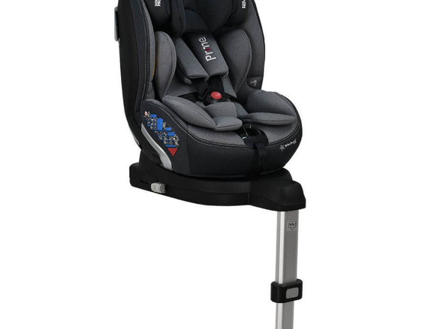ΚΑΘΙΣΜΑ ΑΥΤΟΚΙΝΗΤΟΥ PRIME ISOFIX 360° GREY