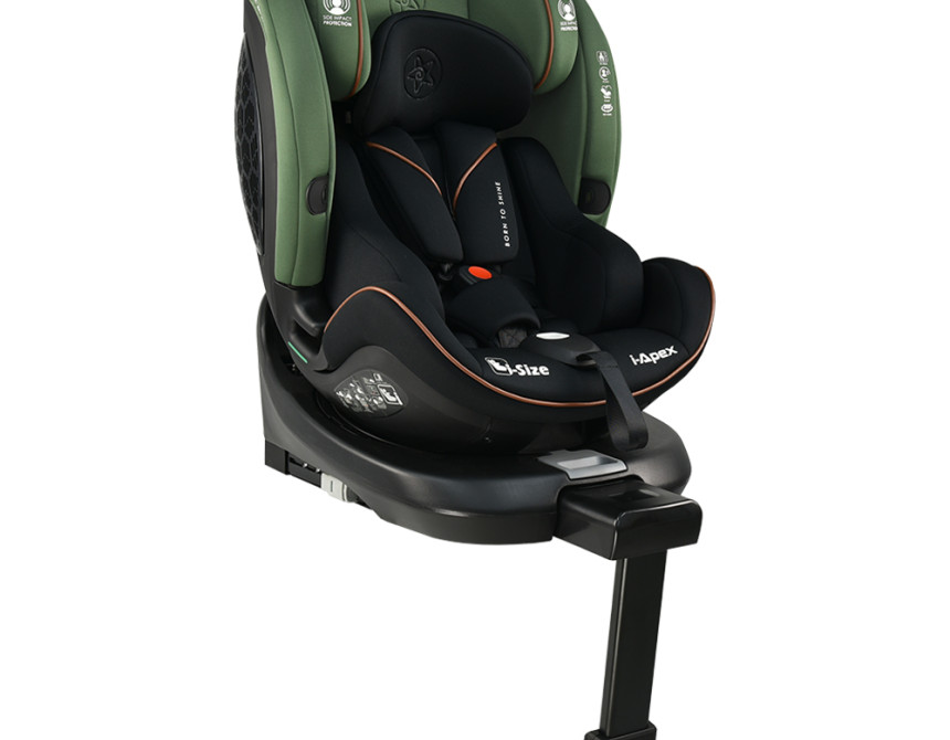 ΚΑΘΙΣΜΑ ΑΥΤΟΚΙΝΗΤΟΥ I-APEX I-SIZE 360° 40-150cm GREEN
