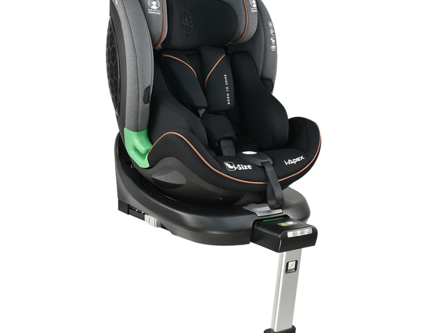 ΚΑΘΙΣΜΑ ΑΥΤΟΚΙΝΗΤΟΥ I-APEX I-SIZE 360° 40-150cm GREY