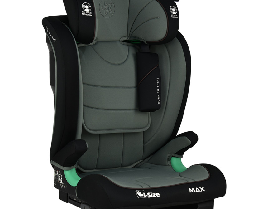 ΚΑΘΙΣΜΑ ΑΥΤΟΚΙΝΗΤΟΥ MAX ISOFIX I-SIZE 100-150cm OLIVE