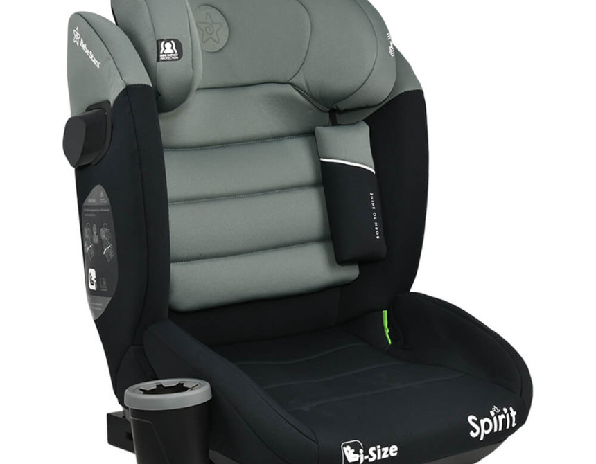 ΚΑΘΙΣΜΑ ΑΥΤΟΚΙΝΗΤΟΥ SPIRIT ISOFIX I-SIZE 100-150cm OLIVE