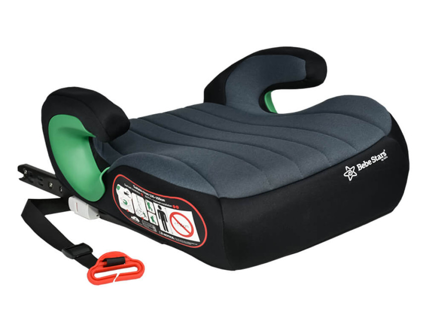 ΚΑΘΙΣΜΑ ΑΥΤΟΚΙΝΗΤΟΥ BOOSTER ISOFIX I-SIZE GREY