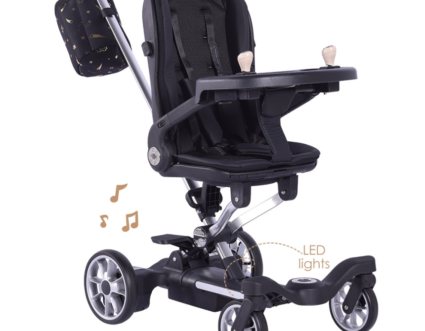 ΚΑΡΟΤΣΙ ΗΛΕΚΤΡΙΚΟ SMART RIDE ΜΑΥΡΟ