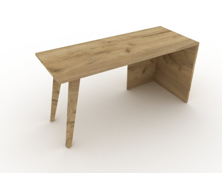 Γραφείο zip 150x60x74cm με τροχήλατη συρταριέρα με 3 συρτάρια 43x56x59cm