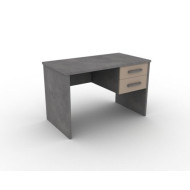 Γραφείο box 120x60x74cm με δύο συρτάρια