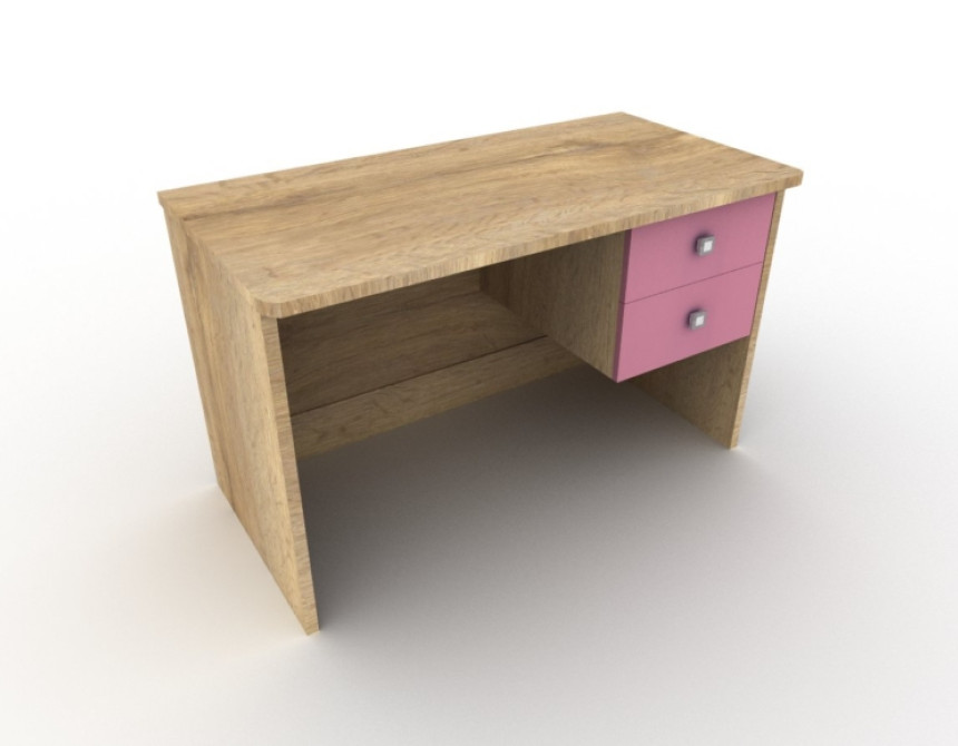 Γραφείο clever 120x60x74cm με δύο συρτάρια