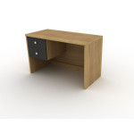 Γραφείο clever 120x60x74cm με δύο συρτάρια