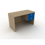 Γραφείο clever 120x60x74cm με δύο συρτάρια
