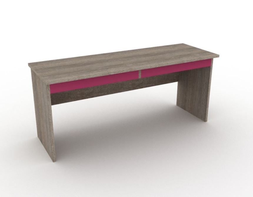 Γραφείο look 120x60x80cm με δύο συρτάρια