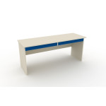 Γραφείο look 120x60x80cm με δύο συρτάρια