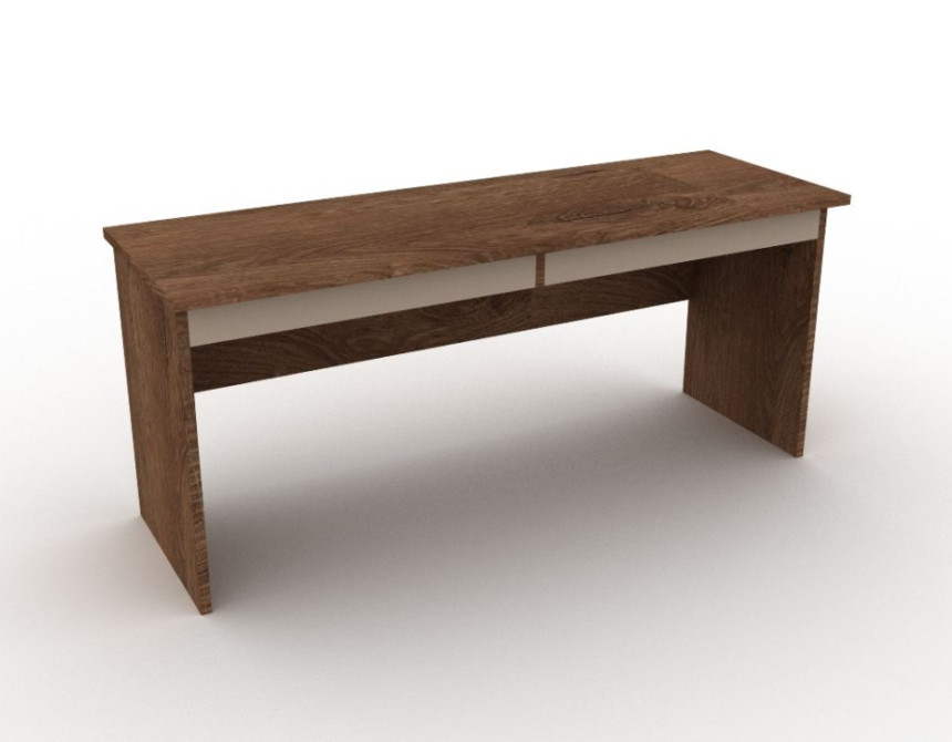 Γραφείο look 120x60x80cm με δύο συρτάρια