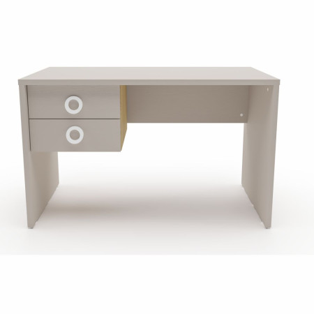 Γραφείο Easy και συρταριέρα Iris 2 γκρι δρυς intra 0494 120x72x60cm