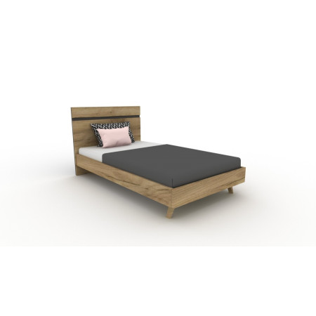Κρεβάτι μονό zip για στρώμα 90x190cm
