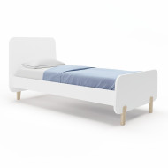 Μονό κρεβάτι Vario για στρώμα 90x200cm λευκό