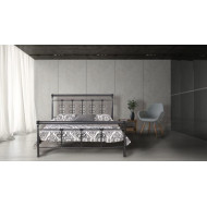 Μεταλλικό κρεβάτι No 64 για στρώμα 150x200cm 939-250-877 ανθρακόμαυρο