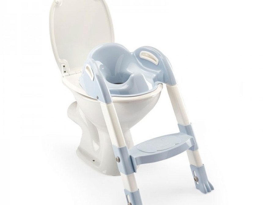 Σκάλα με στεφάνι τουαλέτας kiddyloo light blue TH1725LB