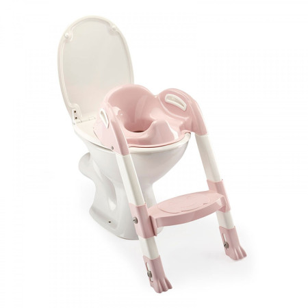 Σκάλα με στεφάνι τουαλέτας kiddyloo powder pink TH1725PP