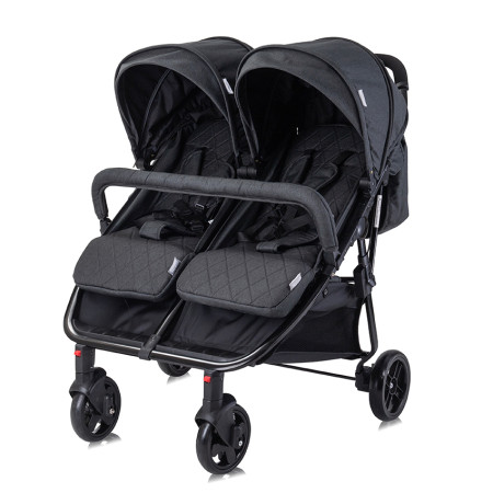 Καρότσι διδύμων duo black 10021542305