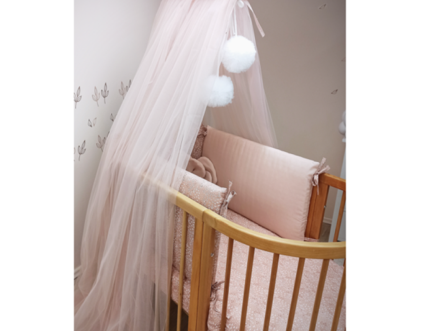 Koυνουπιέρα elegant με τούλι φυλλώματα 7213SK